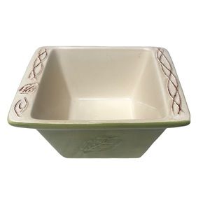 Tastefully Simple Square Baking Dish Oven Dishwasher Microwave & Freezer Safe